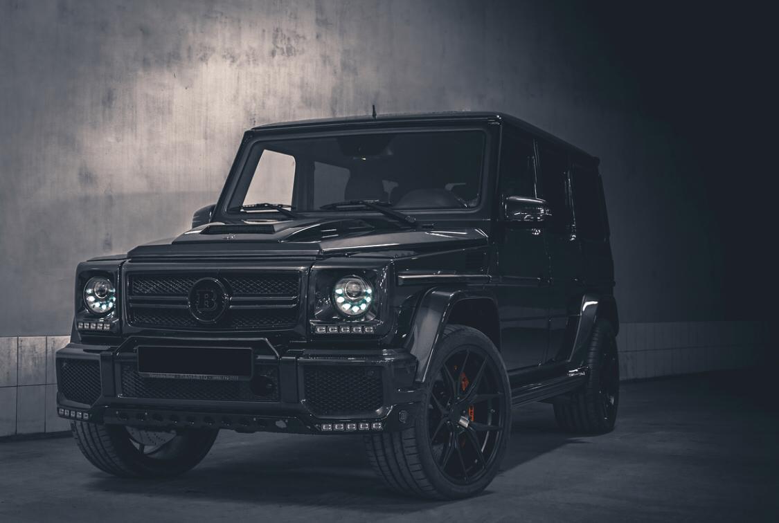 Mercedes G Class на 22" дисках Rohana RFX5 Matte Black фото 1